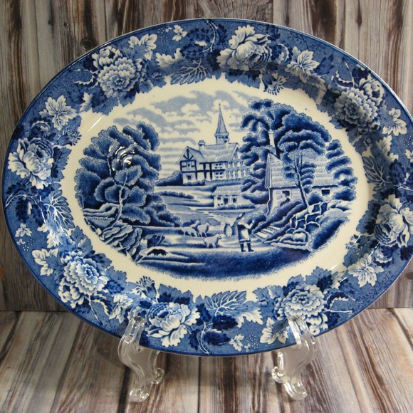 $_57.JPG?set_id=8800005007 WOOD & SONS ENGLISH SCENERY WOODS WARE SMALL PLATTER